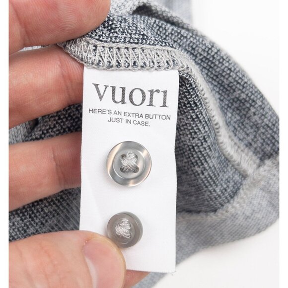 Vuori Gray Modern Casual Button Down Shirt - Picture 3 of 11